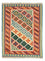 Kelim Carpet - orientalisk matta - 202 x 153 cm - orange
