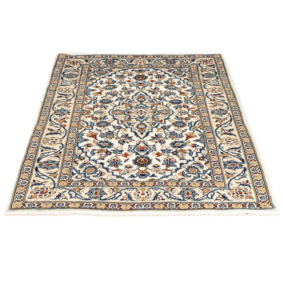 Persiska mattor - Keshan - 154 x 100 cm - beige