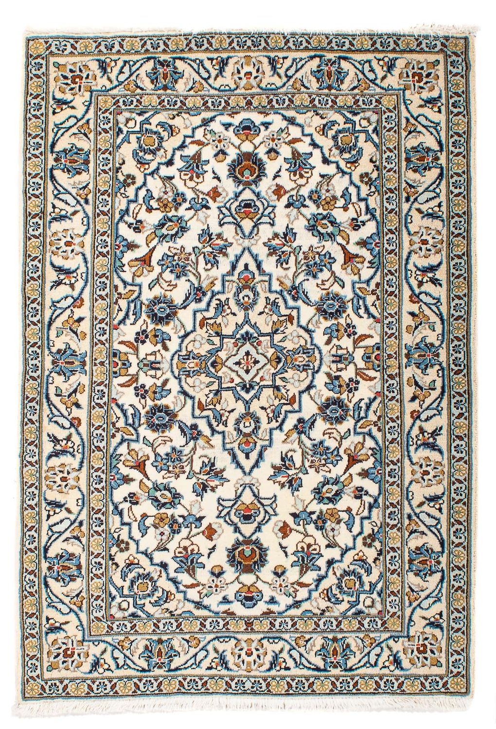 Persiska mattor - Keshan - 152 x 100 cm - beige