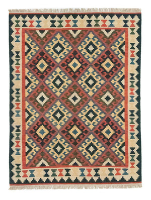 Kelim Carpet - orientalisk matta - 200 x 150 cm - brun