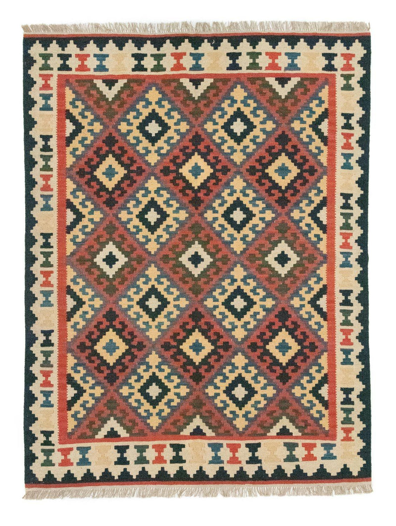 Kelim Carpet - orientalisk matta - 200 x 150 cm - brun