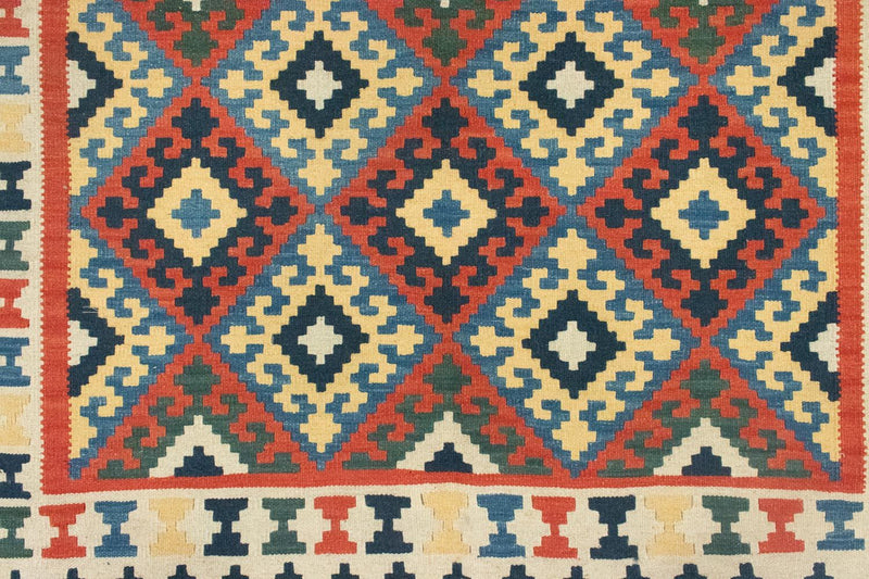 Kelim Carpet - orientalisk matta - 200 x 150 cm - brun