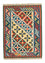 Kelim Carpet - orientalisk matta - 200 x 147 cm - blå