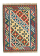 Kelim Carpet - orientalisk matta - 200 x 147 cm - blå
