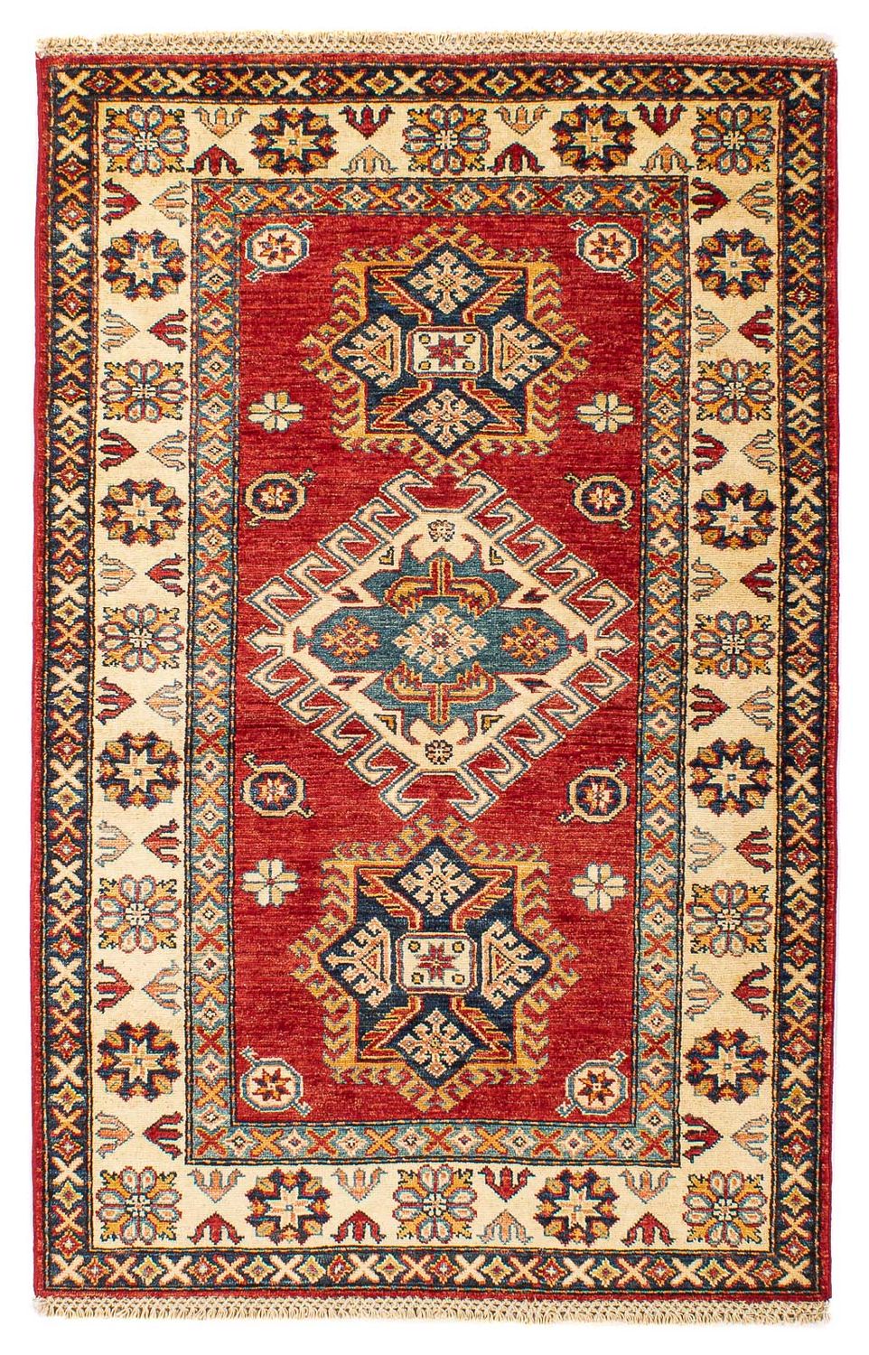 Ziegler Carpet - Kazak - 152 x 101 cm - mörkröd