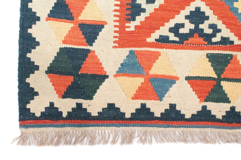 Kelim Carpet - orientalisk matta - 203 x 143 cm - orange