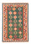 Kelim Carpet - orientalisk matta - 217 x 148 cm - grön