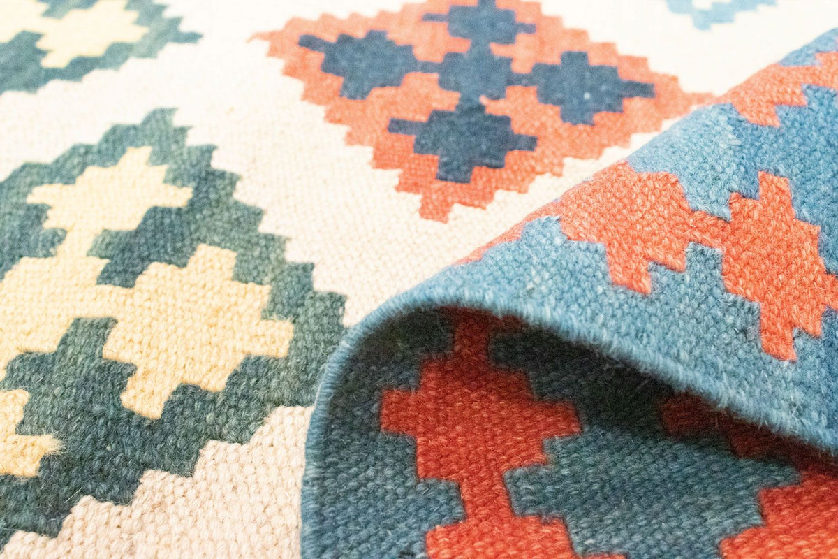 Kelim Carpet - orientalisk matta - 205 x 150 cm - beige