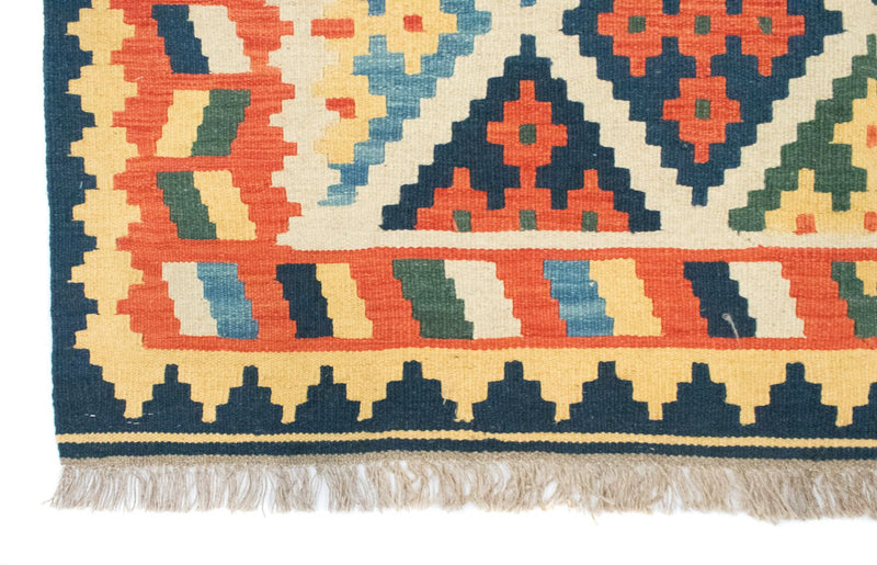 Kelim Carpet - orientalisk matta - 205 x 157 cm - orange