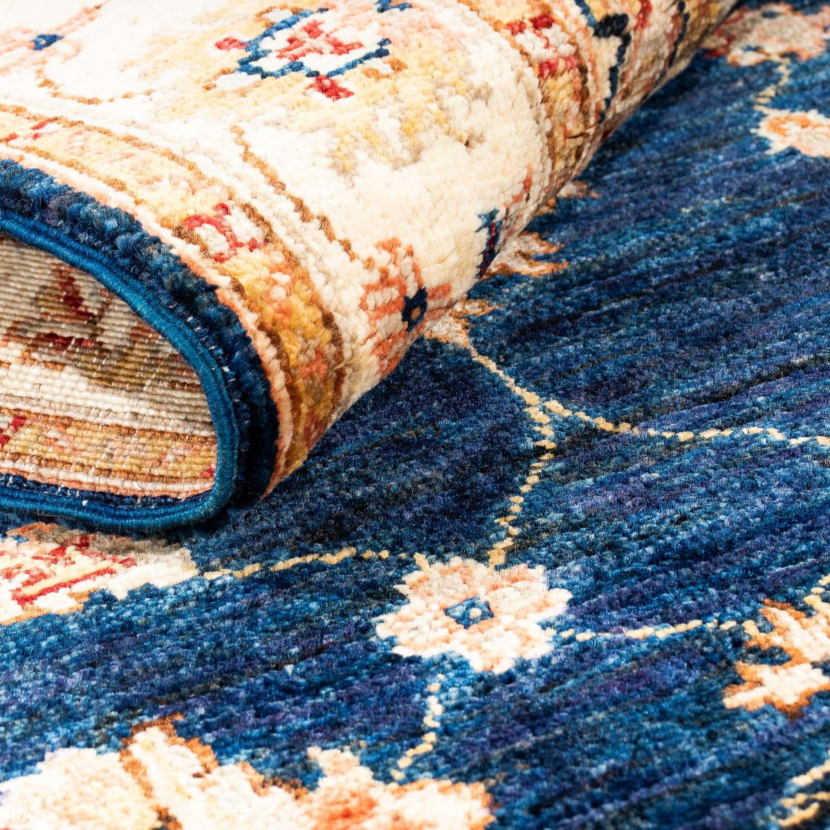 Runner Ziegler Carpet - 298 x 81 cm - mörkblå