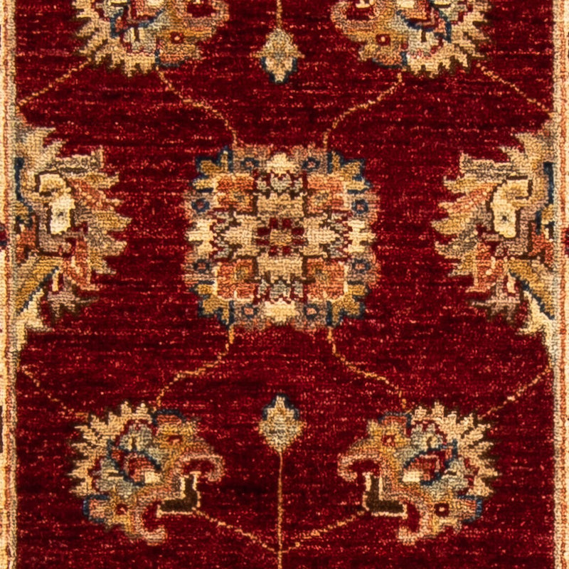 Runner Ziegler Carpet - 178 x 62 cm - mörkröd