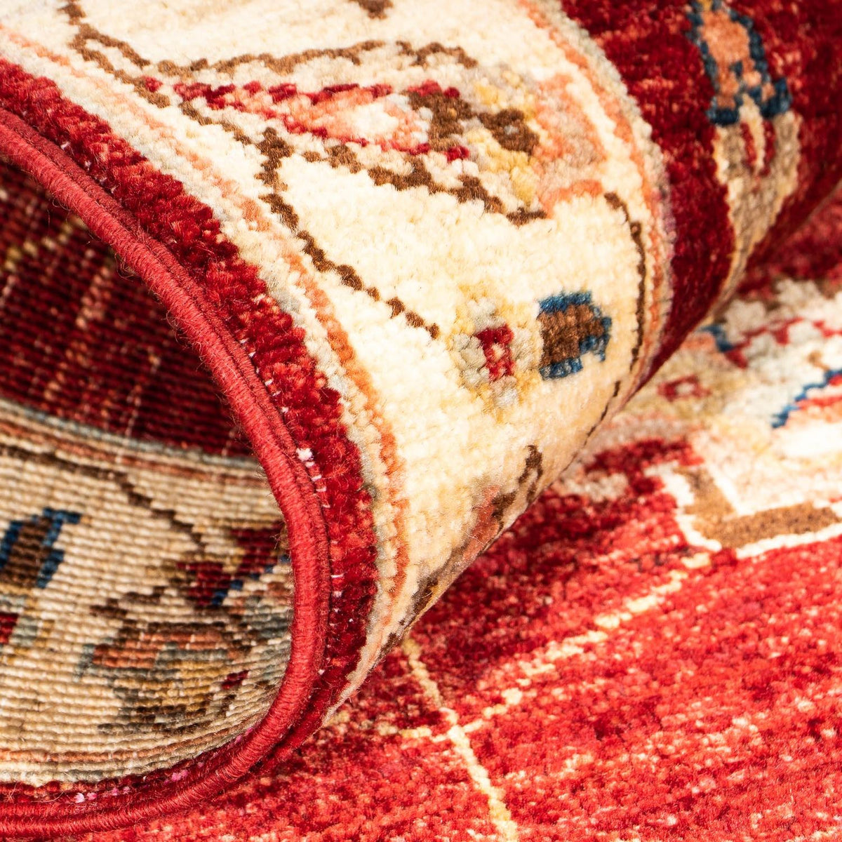 Runner Ziegler Carpet - 178 x 62 cm - mörkröd