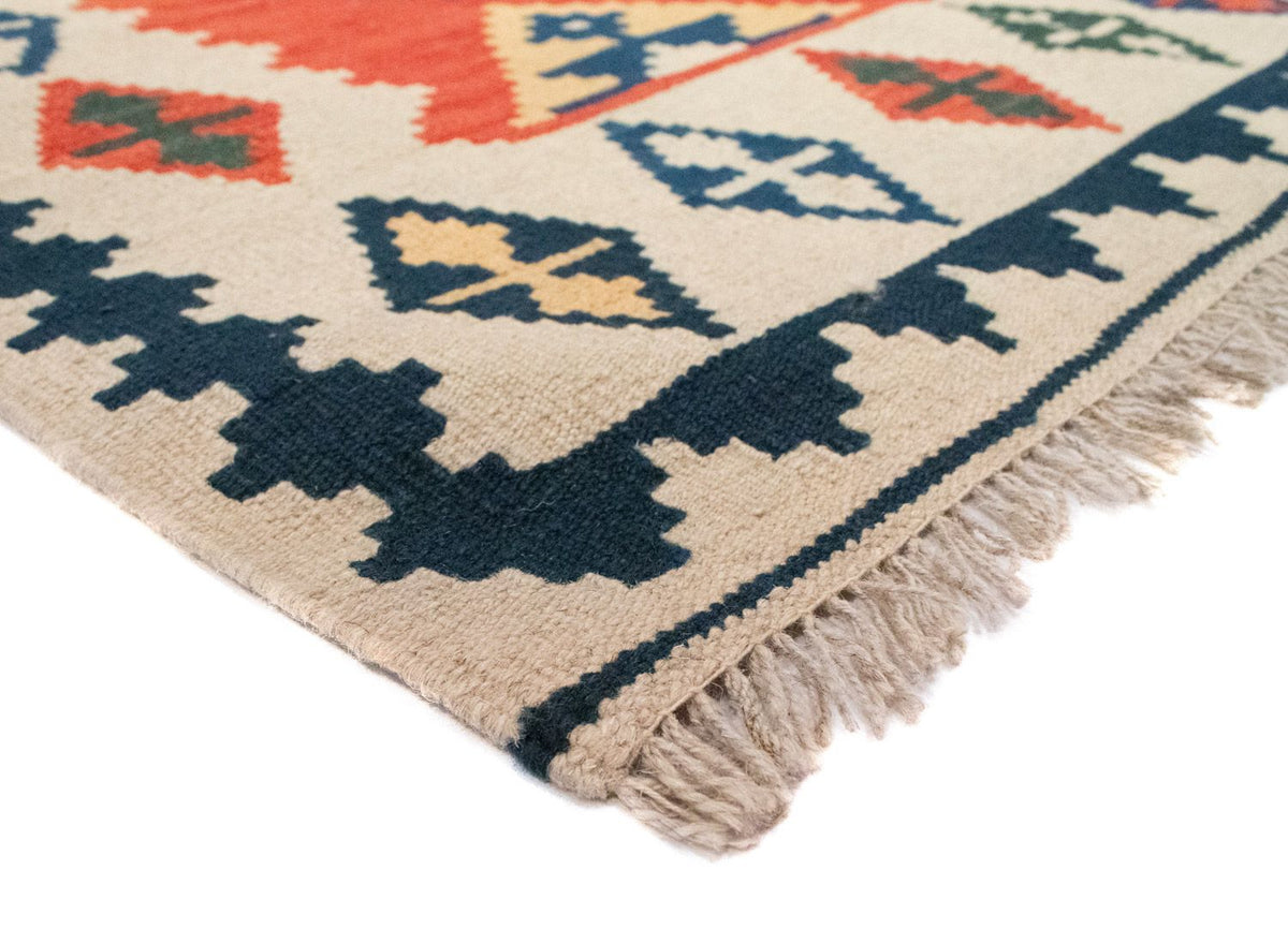 Kelim Carpet - orientalisk matta - 185 x 122 cm - orange