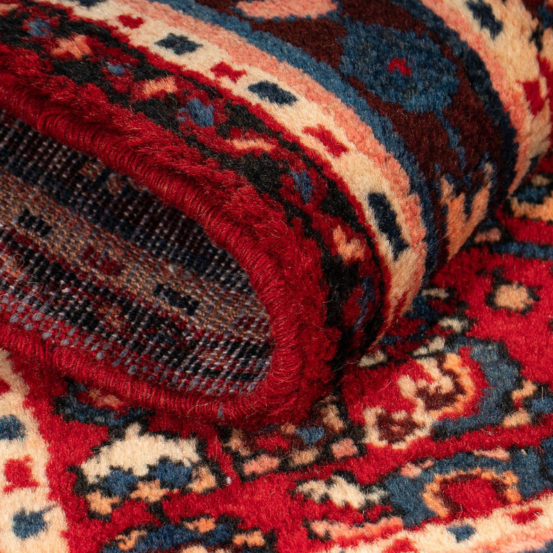 Persisk matta - Nomadic - 81 x 60 cm - mörkröd