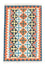 Kelim Carpet - orientalisk matta - 174 x 117 cm - blå