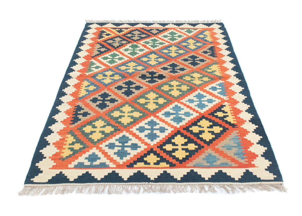 Kelim Carpet - orientalisk matta - 186 x 119 cm - orange