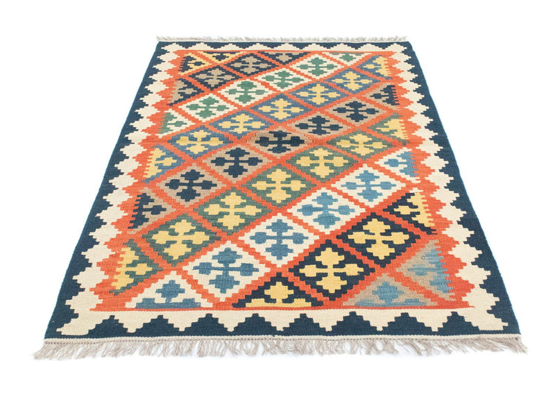 Kelim Carpet - orientalisk matta - 186 x 119 cm - orange