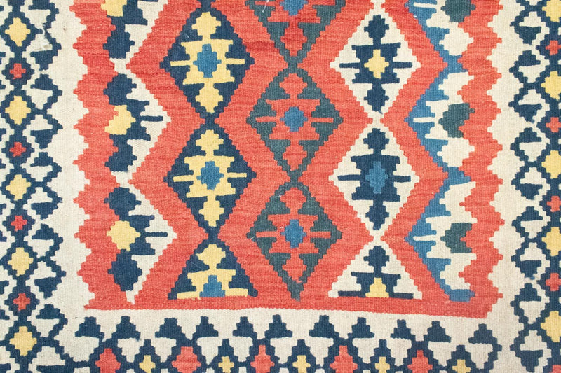 Kelim Carpet - orientalisk matta - 174 x 128 cm - röd