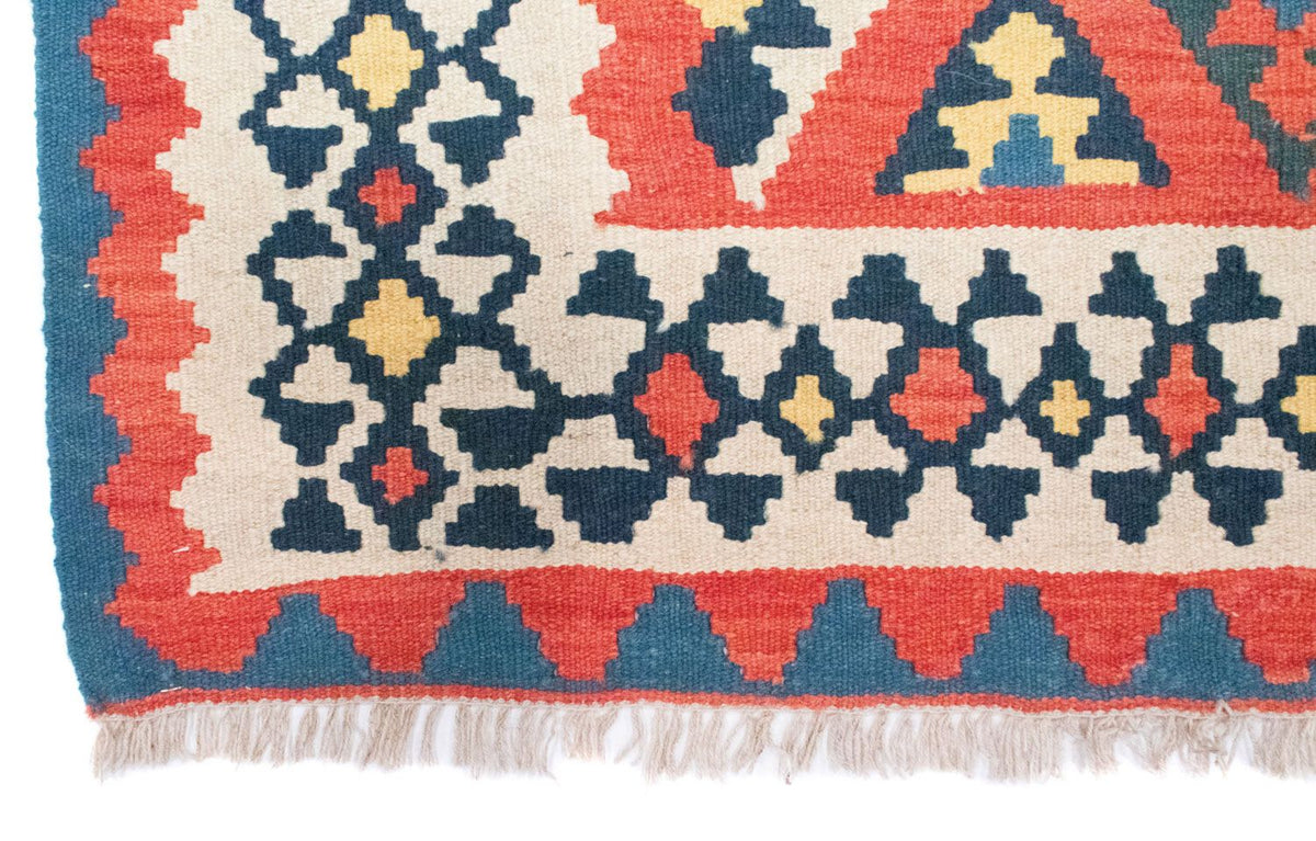 Kelim Carpet - orientalisk matta - 174 x 128 cm - röd