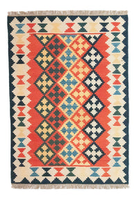 Kelim Carpet - orientalisk matta - 180 x 125 cm - orange