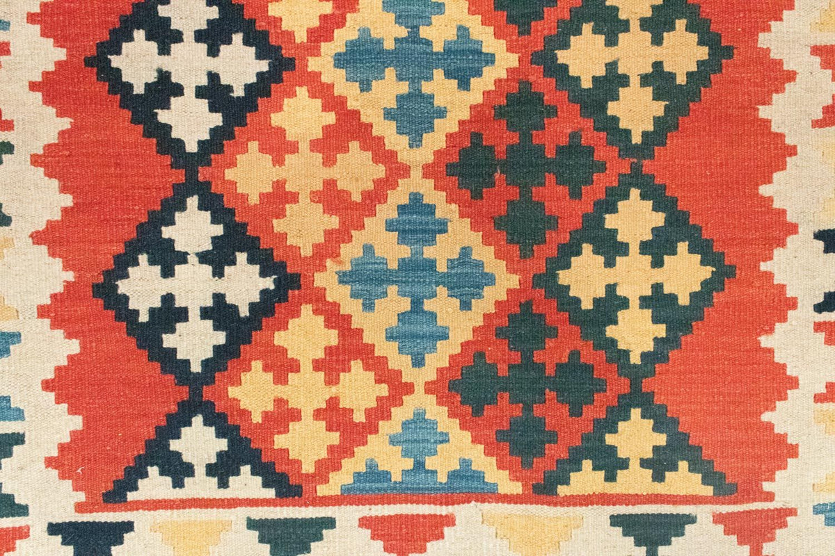 Kelim Carpet - orientalisk matta - 180 x 125 cm - orange