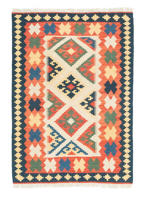 Kelim Carpet - orientalisk matta - 172 x 120 cm - orange