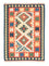 Kelim Carpet - orientalisk matta - 172 x 120 cm - orange