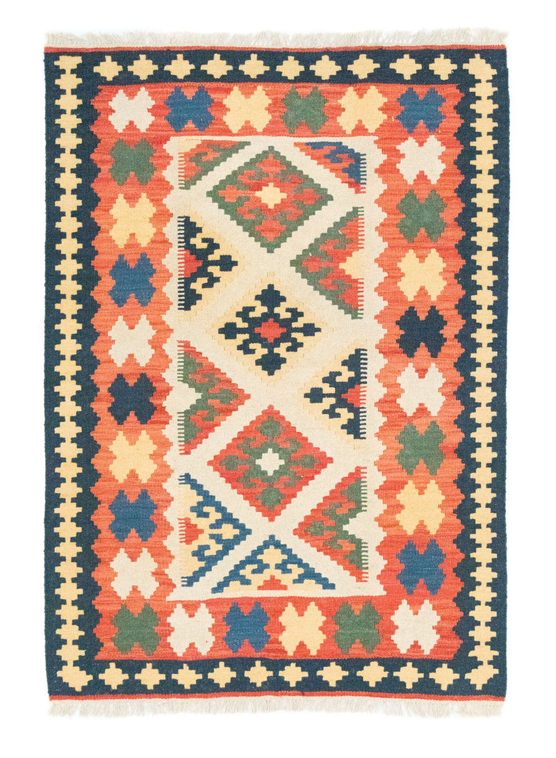 Kelim Carpet - orientalisk matta - 172 x 120 cm - orange