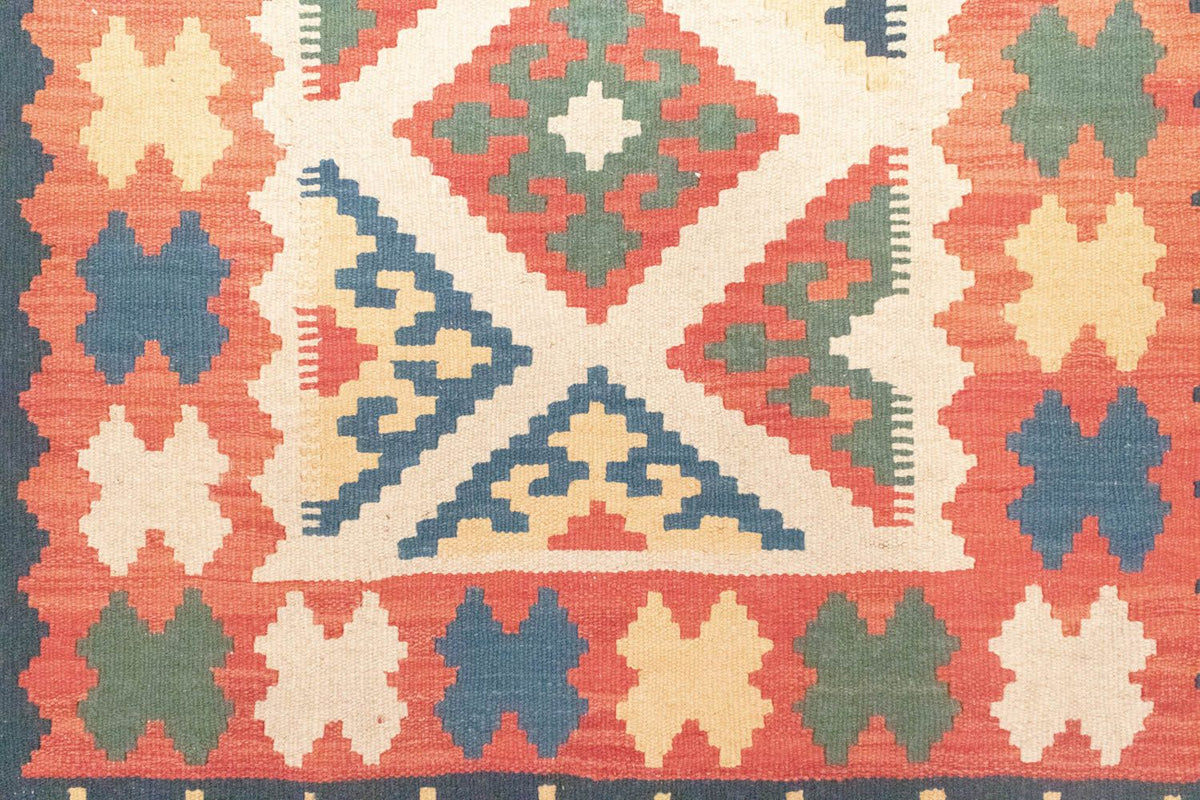 Kelim Carpet - orientalisk matta - 172 x 120 cm - orange