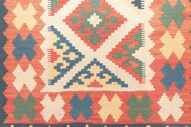 Kelim Carpet - orientalisk matta - 172 x 120 cm - orange