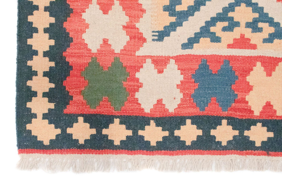 Kelim Carpet - orientalisk matta - 172 x 120 cm - orange