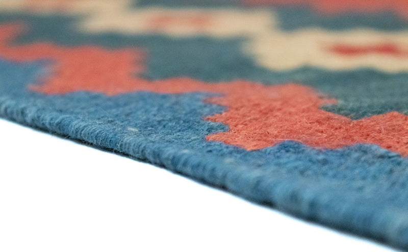 Kelim Carpet - orientalisk matta - 184 x 120 cm - orange