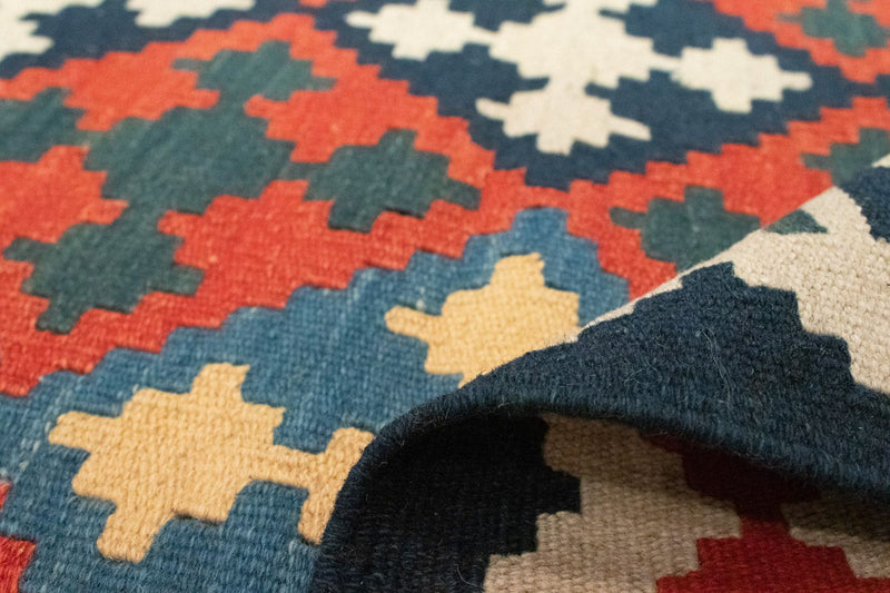 Kelim Carpet - orientalisk matta - 180 x 120 cm - orange