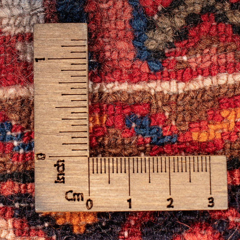 Persisk matta - Nomadic - 98 x 64 cm - mörkröd