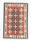 Kelim Carpet - orientalisk matta - 176 x 125 cm - orange
