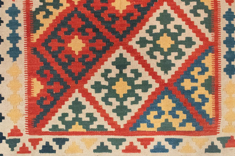 Kelim Carpet - orientalisk matta - 180 x 120 cm - orange