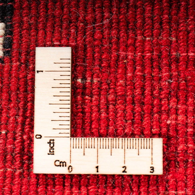 Persisk matta - Nomadic - 204 x 135 cm - mörkröd