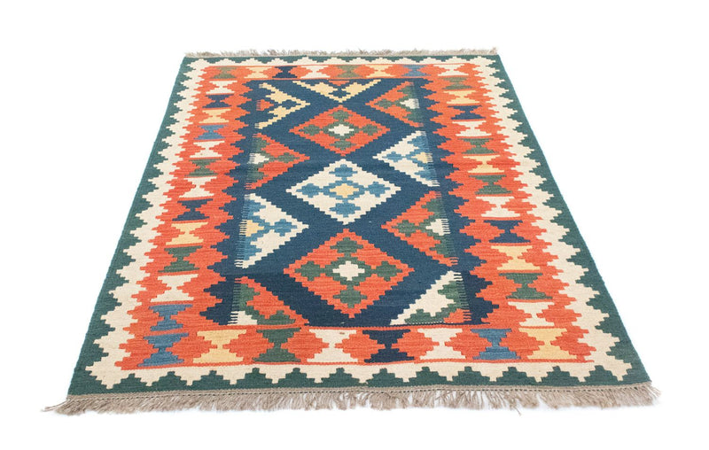 Kelim Carpet - orientalisk matta - 182 x 130 cm - orange