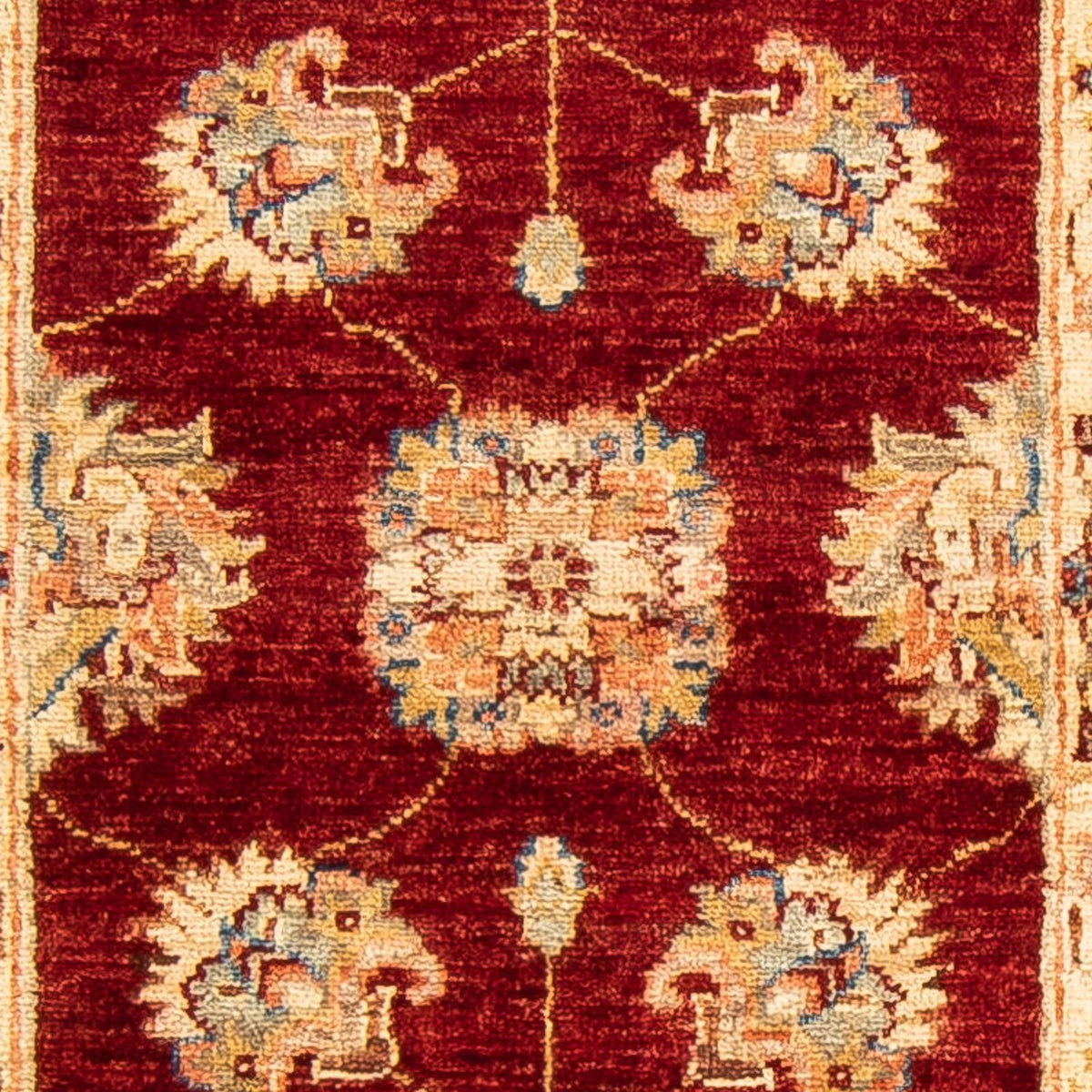 Runner Ziegler Carpet - 182 x 62 cm - mörkröd