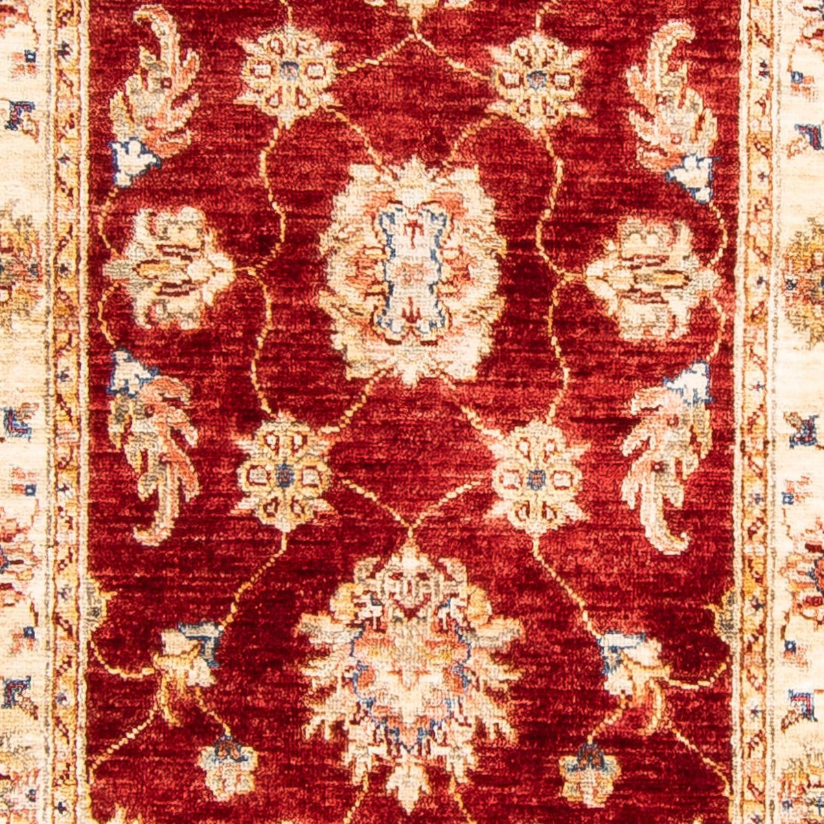 Runner Ziegler Carpet - 310 x 76 cm - mörkröd