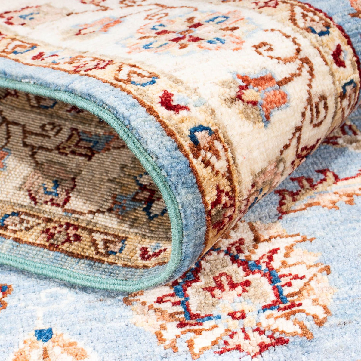 Runner Ziegler Carpet - 304 x 85 cm - ljusblå