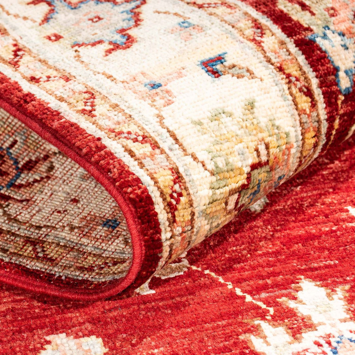 Runner Ziegler Carpet - 311 x 83 cm - mörkröd