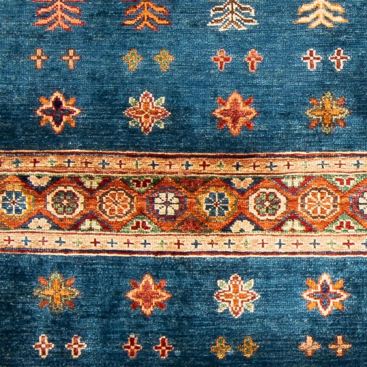 Runner Ziegler Carpet - Shal - 210 x 76 cm - mörkblå