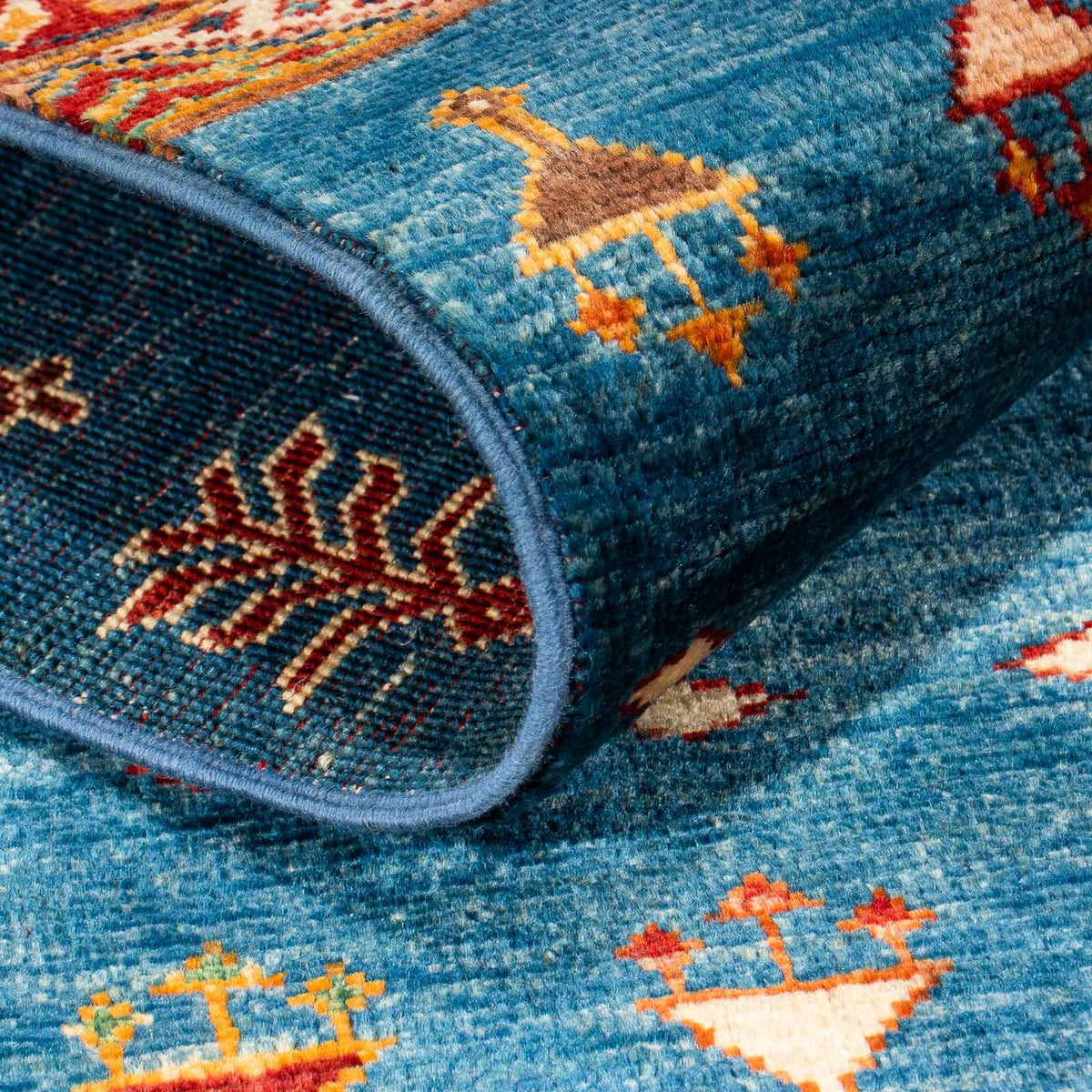 Runner Ziegler Carpet - Shal - 210 x 76 cm - mörkblå