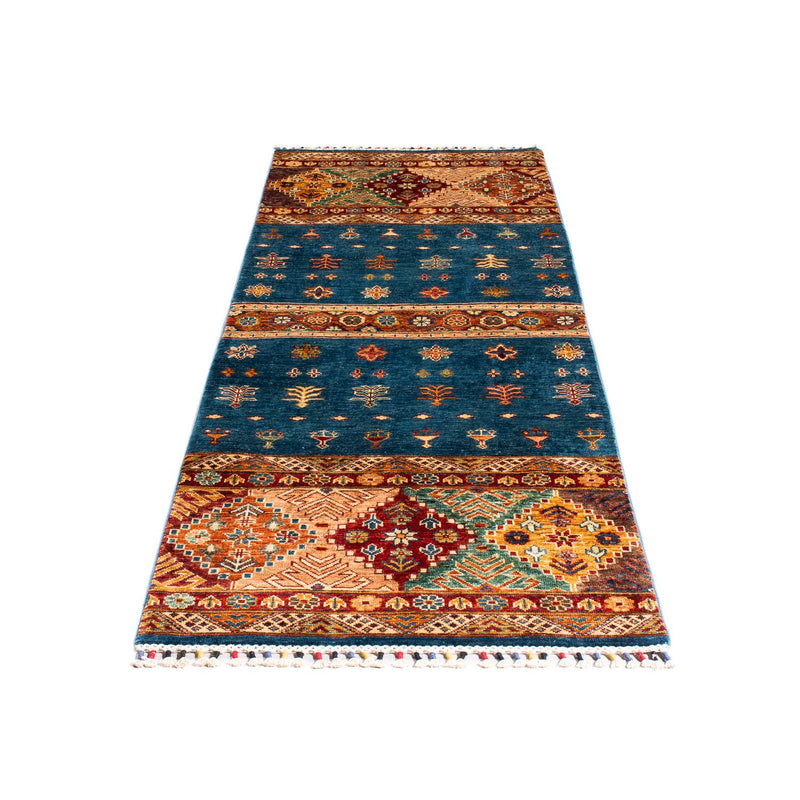 Runner Ziegler Carpet - Shal - 210 x 76 cm - mörkblå