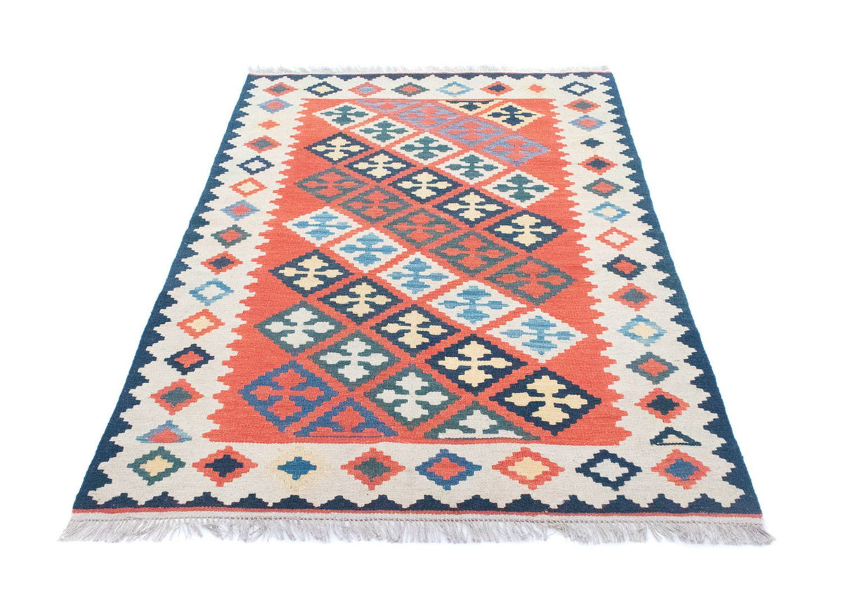Kelim Carpet - orientalisk matta - 186 x 120 cm - orange