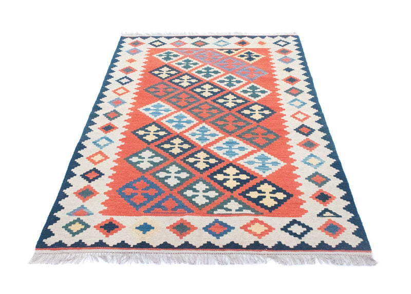 Kelim Carpet - orientalisk matta - 186 x 120 cm - orange