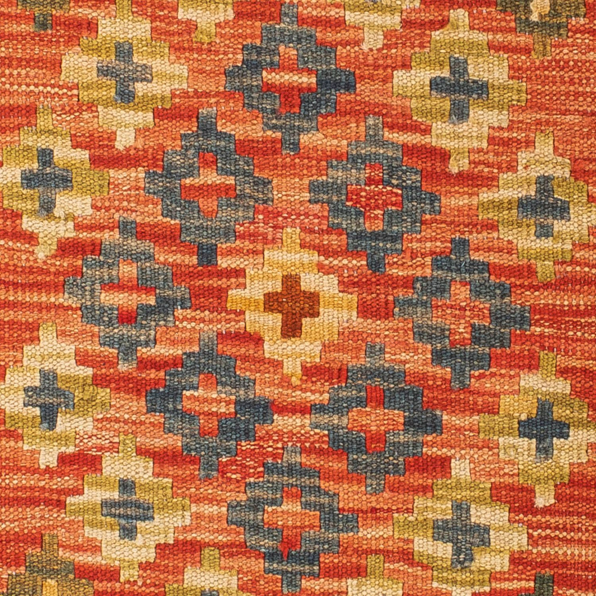 Kelim Carpet - orientalisk matta - 90 x 60 cm - flerfärgad