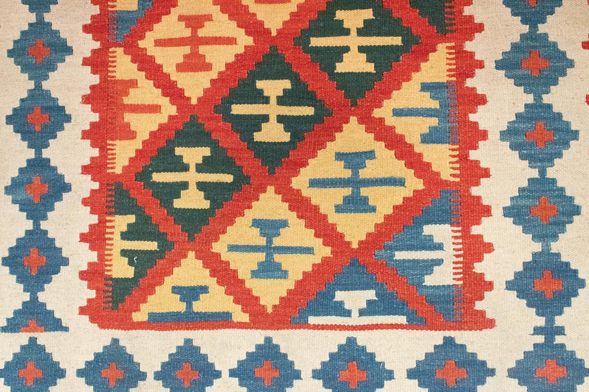 Kelim Carpet - orientalisk matta - 190 x 120 cm - orange