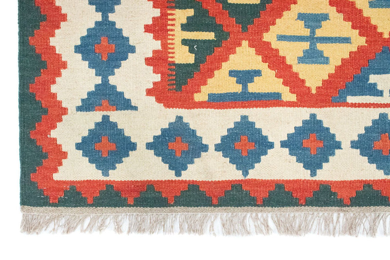 Kelim Carpet - orientalisk matta - 190 x 120 cm - orange